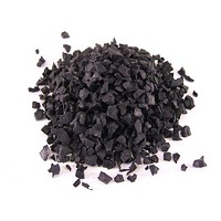 Резиновая крошка черная и цветная