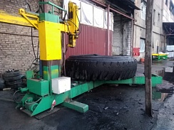 Станок для вырезки бортовых колец и боковин по окружности СВКБ-3000